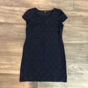 Navy blue dress